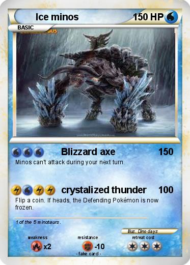 Pokemon Ice minos