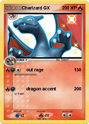 Pokemon Charizard GX
