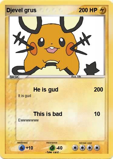 Pokemon Djevel grus