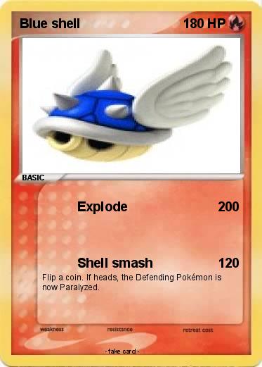 Pokemon Blue shell