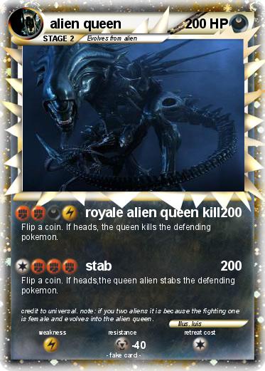 Pokemon alien queen