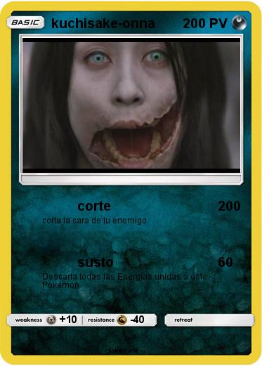 Pokemon kuchisake-onna