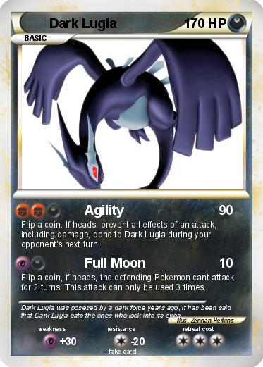 Pokemon Dark Lugia