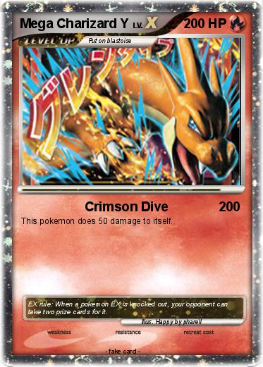 Pokemon Mega Charizard Y