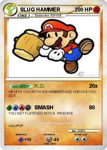 Pokemon SLUG HAMMER