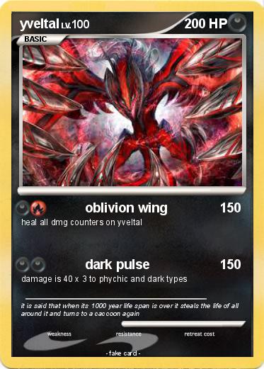 Pokemon yveltal