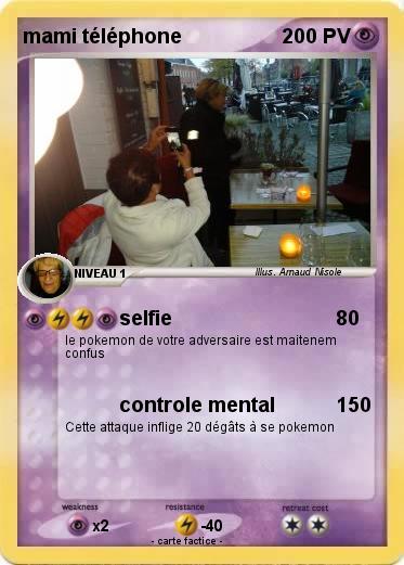 Pokemon mami téléphone