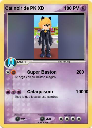 Pokemon Cat noir de PK XD