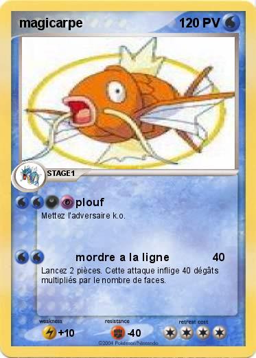 Pokemon magicarpe