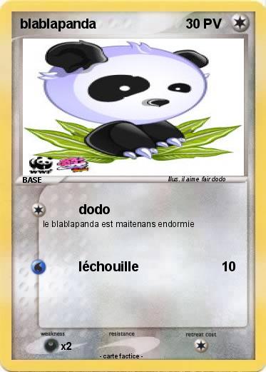 Pokemon blablapanda
