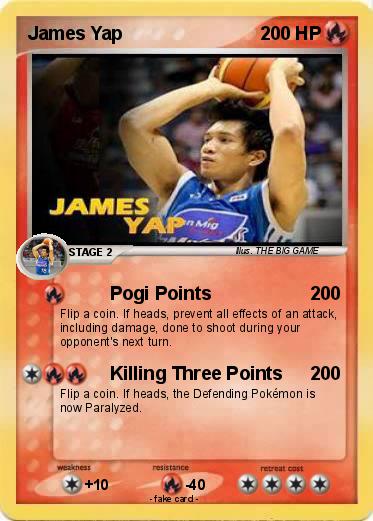 Pokemon James Yap