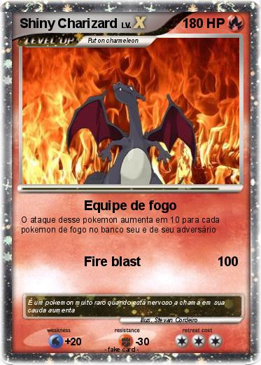Pokemon Shiny Charizard