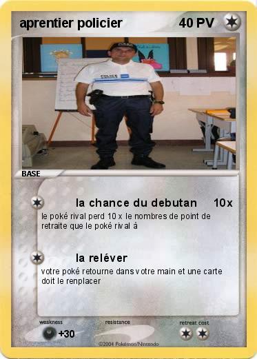 Pokemon aprentier policier