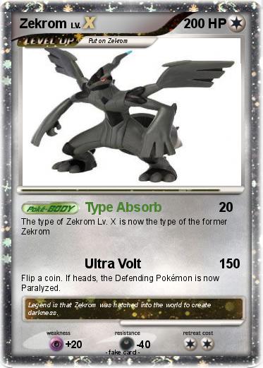 Pokemon Zekrom