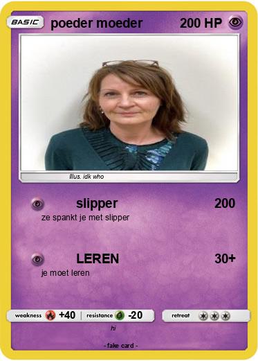 Pokemon poeder moeder