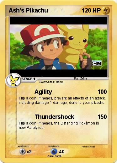 Pokemon Ash's Pikachu