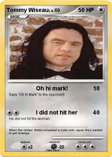Pokemon Tommy Wiseau