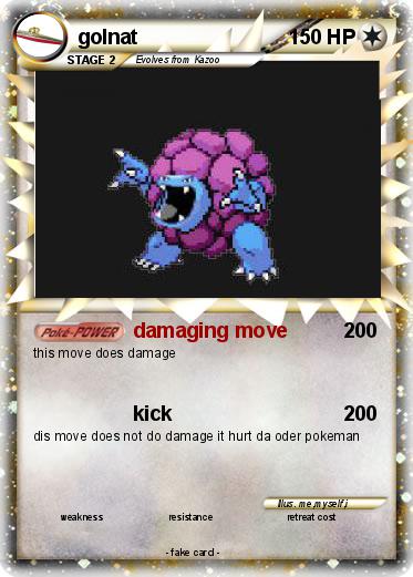 Pokemon golnat