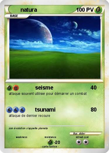 Pokemon natura