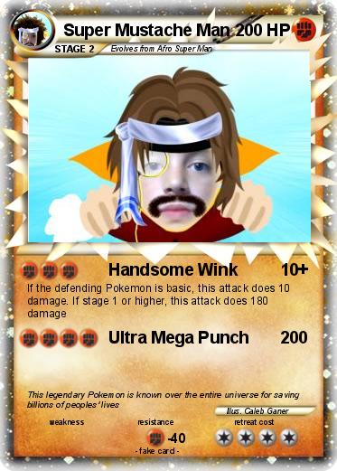 Pokemon Super Mustache Man