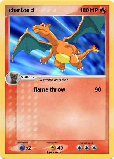 Pokemon charizard