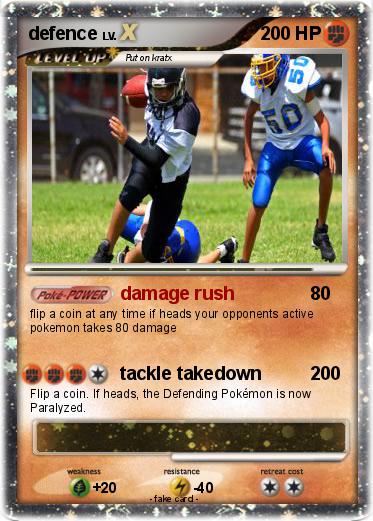 Pokemon defence