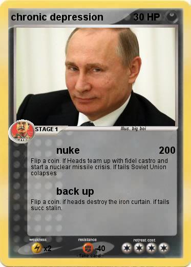 Pokemon chronic depression