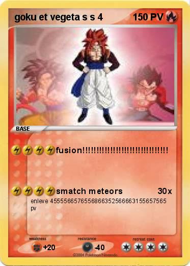 Pokemon goku et vegeta s s 4