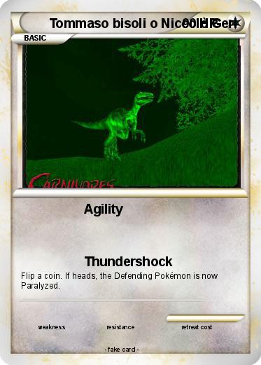Pokemon Tommaso bisoli o Niccolò Geri