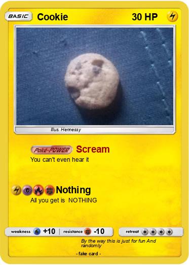 Pokemon Cookie
