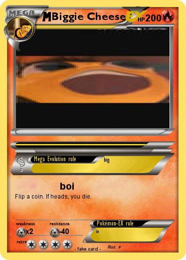 Pokemon Biggie Cheese