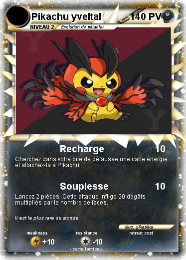 Pokemon Pikachu yveltal