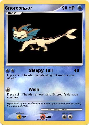 Pokemon Snoreon