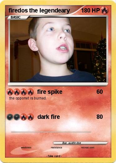Pokemon firedos the legendeary