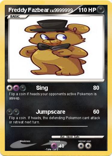 Pokemon Freddy Fazbear