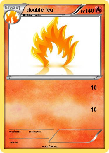 Pokemon double feu