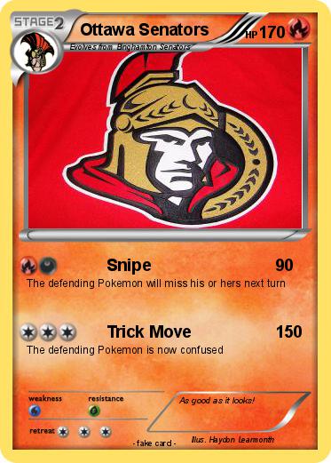 Pokemon Ottawa Senators