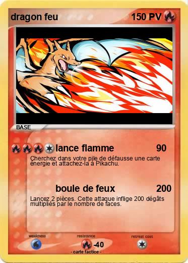 Pokemon dragon feu