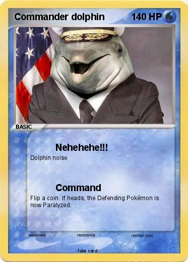 Pokemon Commander dolphin