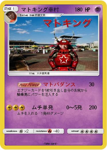 Pokemon マトキング幸村