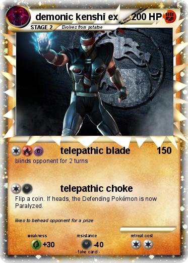 Pokemon demonic kenshi ex