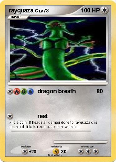 Pokemon rayquaza c