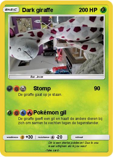 Pokemon Dark giraffe