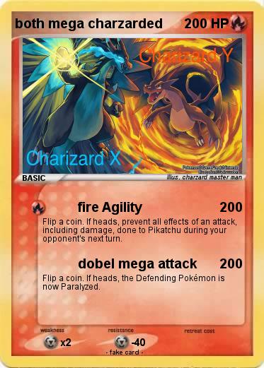 Pokemon both mega charzarded