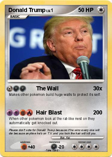 Pokemon Donald Trump