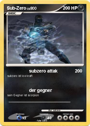 Pokemon Sub-Zero