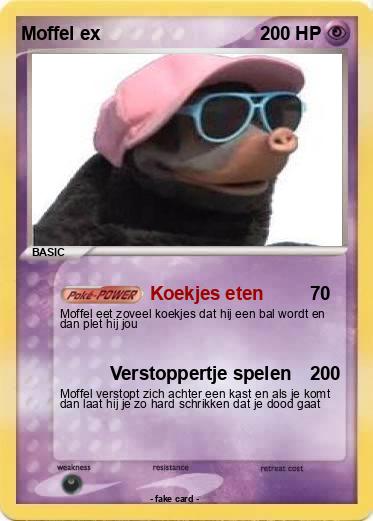 Pokemon Moffel ex