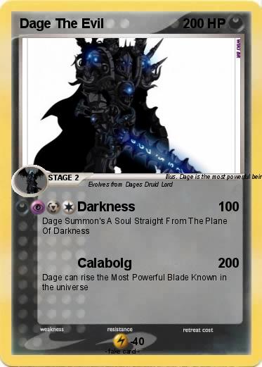 Pokemon Dage The Evil