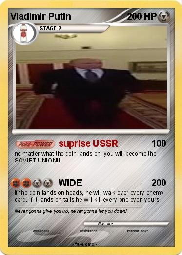 Pokemon Vladimir Putin