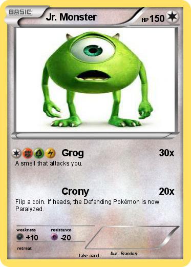 Pokemon Jr. Monster